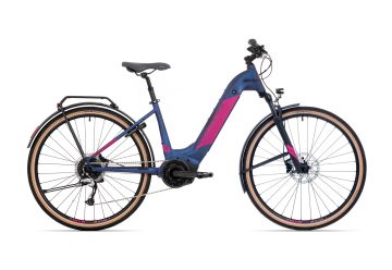 Elektrokolo Rock Machine Crossride INT e500 B Lady Touring Matte Metallic Navy/Pink 2022 - 1