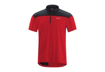 Pánský dres GORE C3 Zip Jersey-red/black - 1