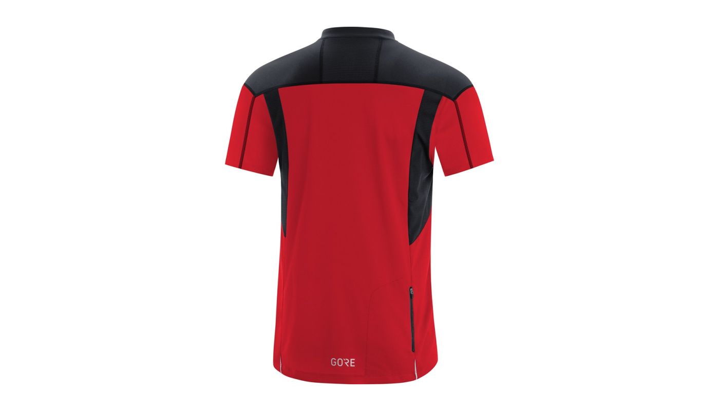 Pánský dres GORE C3 Zip Jersey-red/black - 2