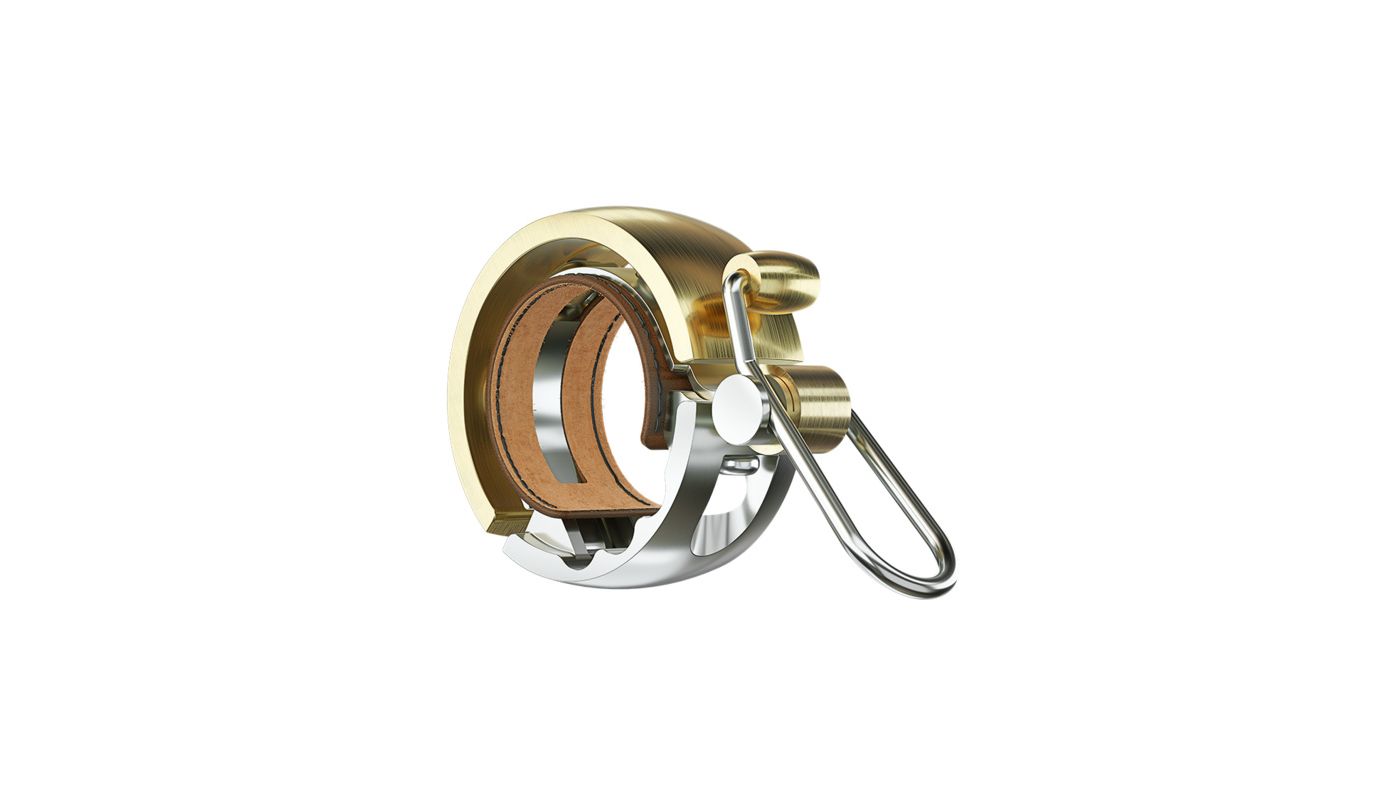 Zvonek KNOG Oi Luxe Small Brass - 1 Zvonek KNOG Oi Luxe Small Brass - 1