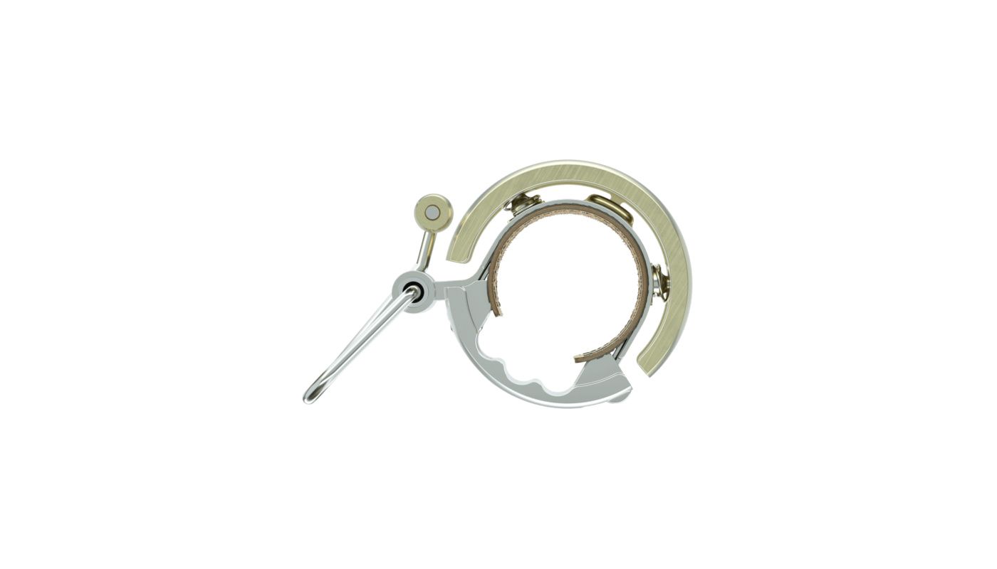 Zvonek KNOG Oi Luxe Small Brass - 3 Zvonek KNOG Oi Luxe Small Brass - 3