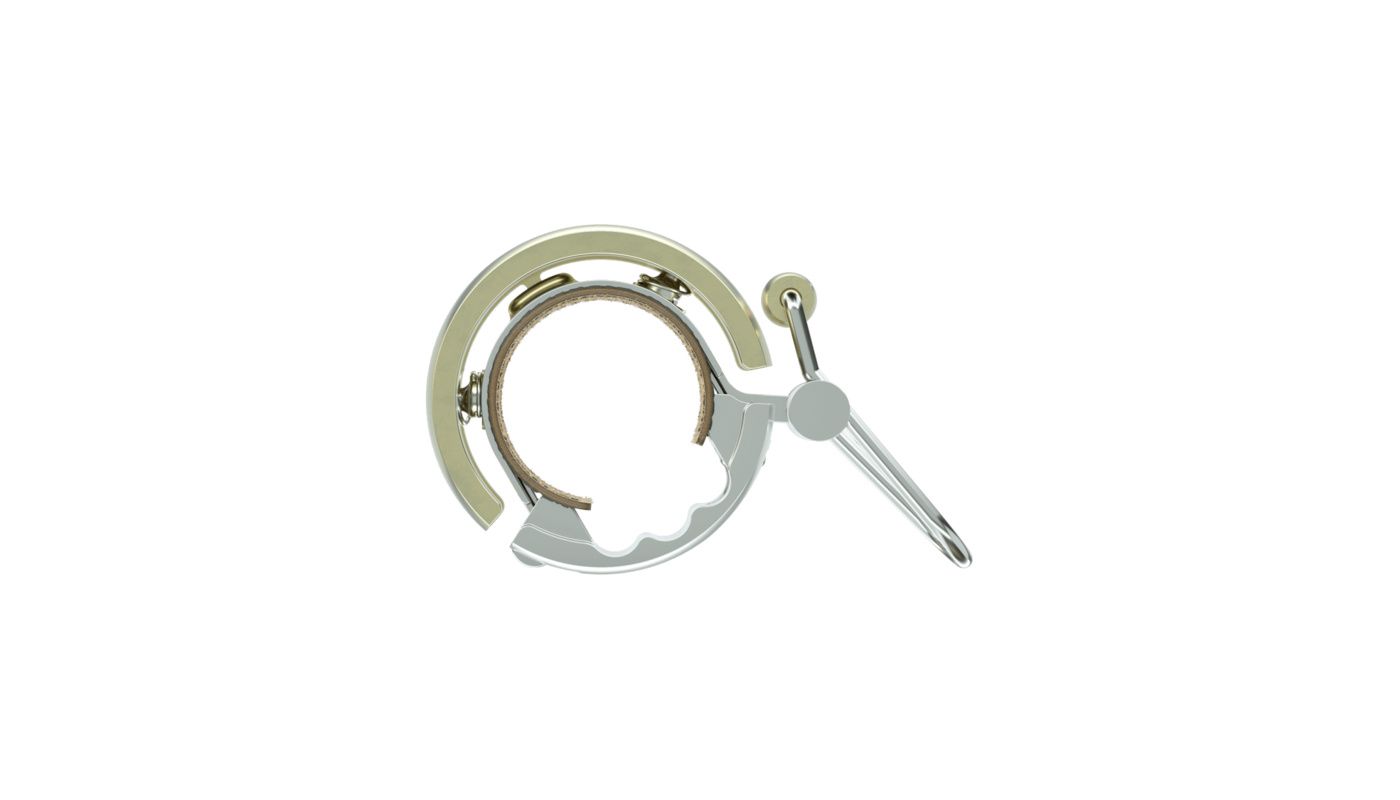 Zvonek KNOG Oi Luxe Small Brass - 4 Zvonek KNOG Oi Luxe Small Brass - 4