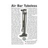 Nožní pumpa Author AAP Air Bar Tubeless černá - 4