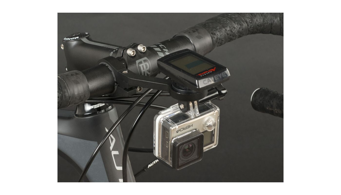 Držák Author ACC-515 (pro GoPro / Garmin / Cateye) černá - 4 Držák Author ACC-515 (pro GoPro / Garmin / Cateye) černá - 4