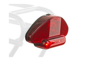Světlo zadní Author A-Caddy 5 černá/červené-sklo - 1