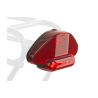 Světlo zadní Author A-Caddy 5 černá/červené-sklo - 1