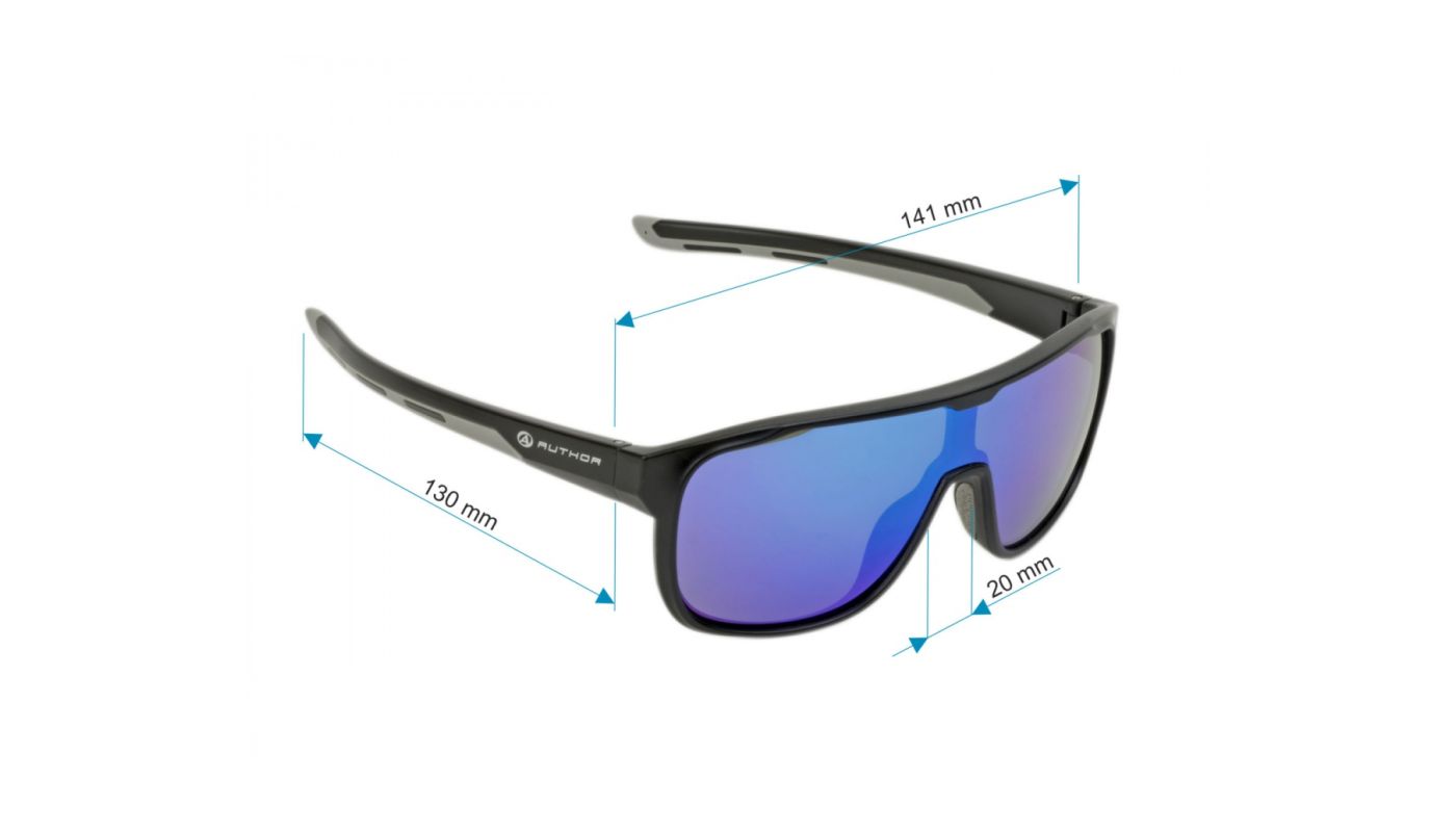 Brýle Author Combe černá-matná - 5