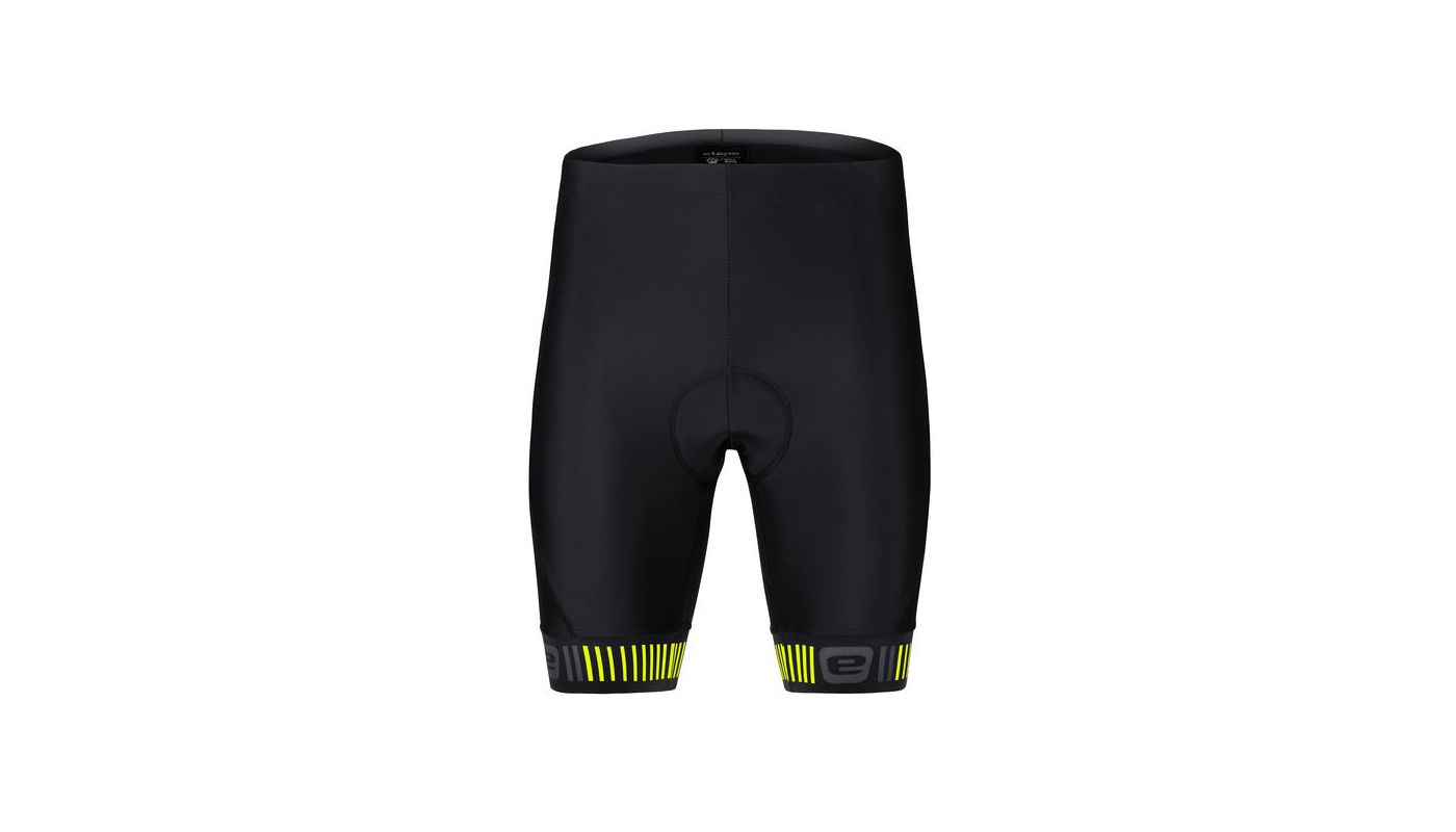 Etape – pánské kalhoty ELITE, černá/žlutá fluo - 3