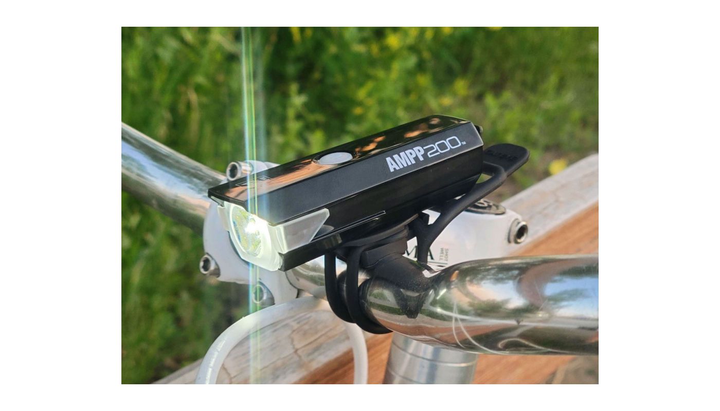 Světlo přední Cateye HL-EL042NRC AMPP200 černá - 2