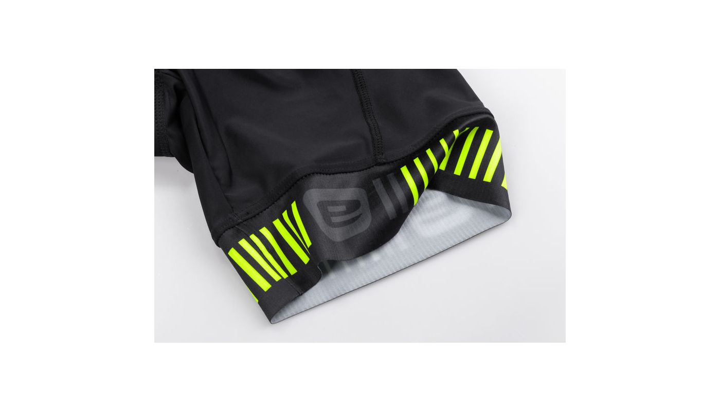 Etape – pánské kalhoty ELITE, černá/žlutá fluo - 4
