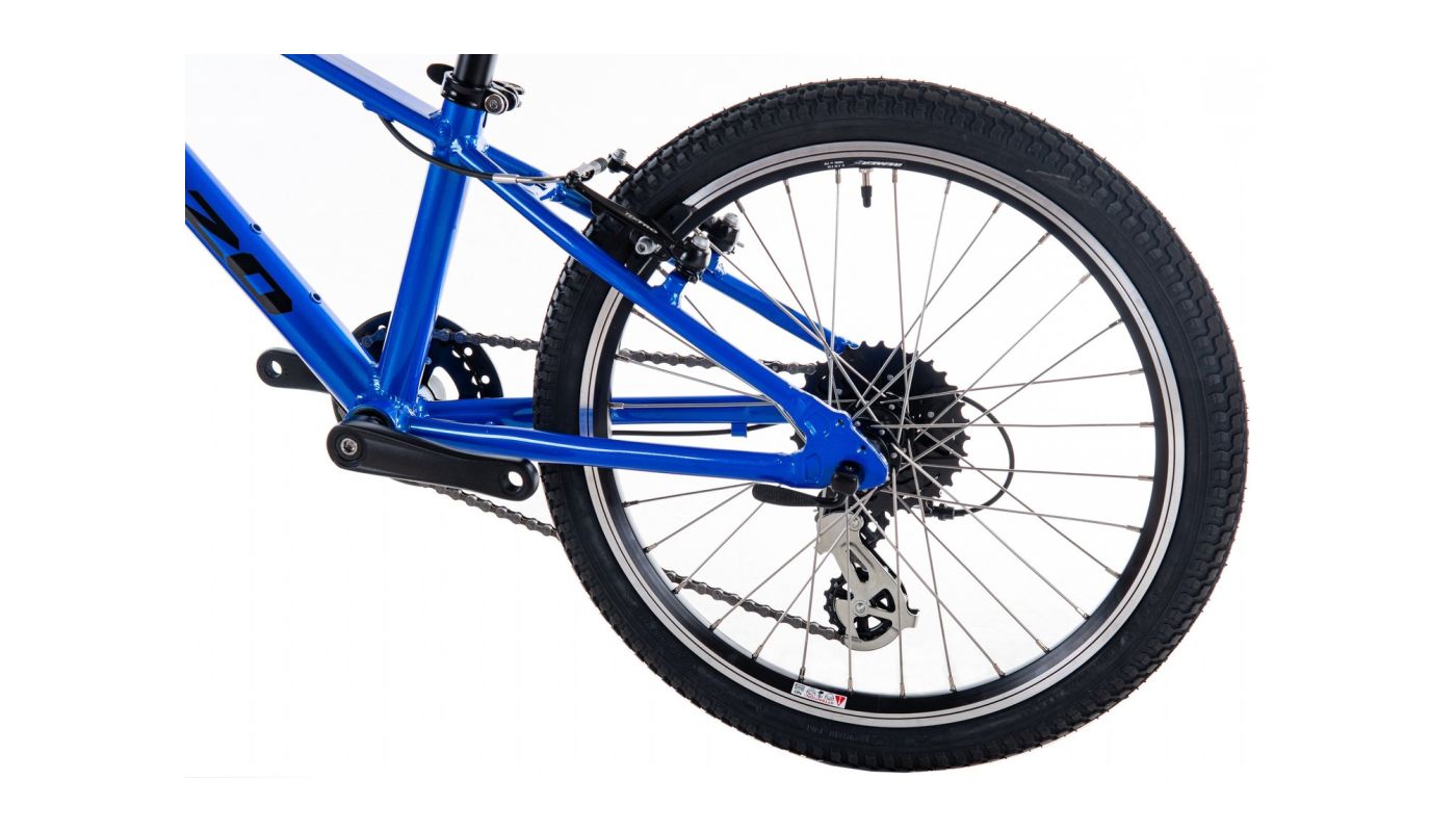 ROZZO 2025 KID 20 modrá metalíza/černá - 4