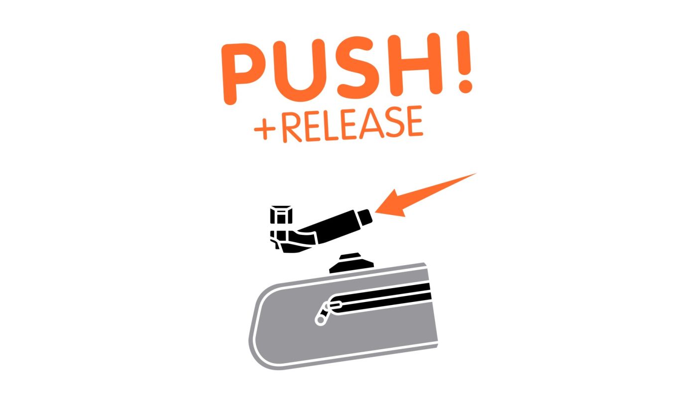 Fidlock PUSH podsedlová brašna 400 ml - 2