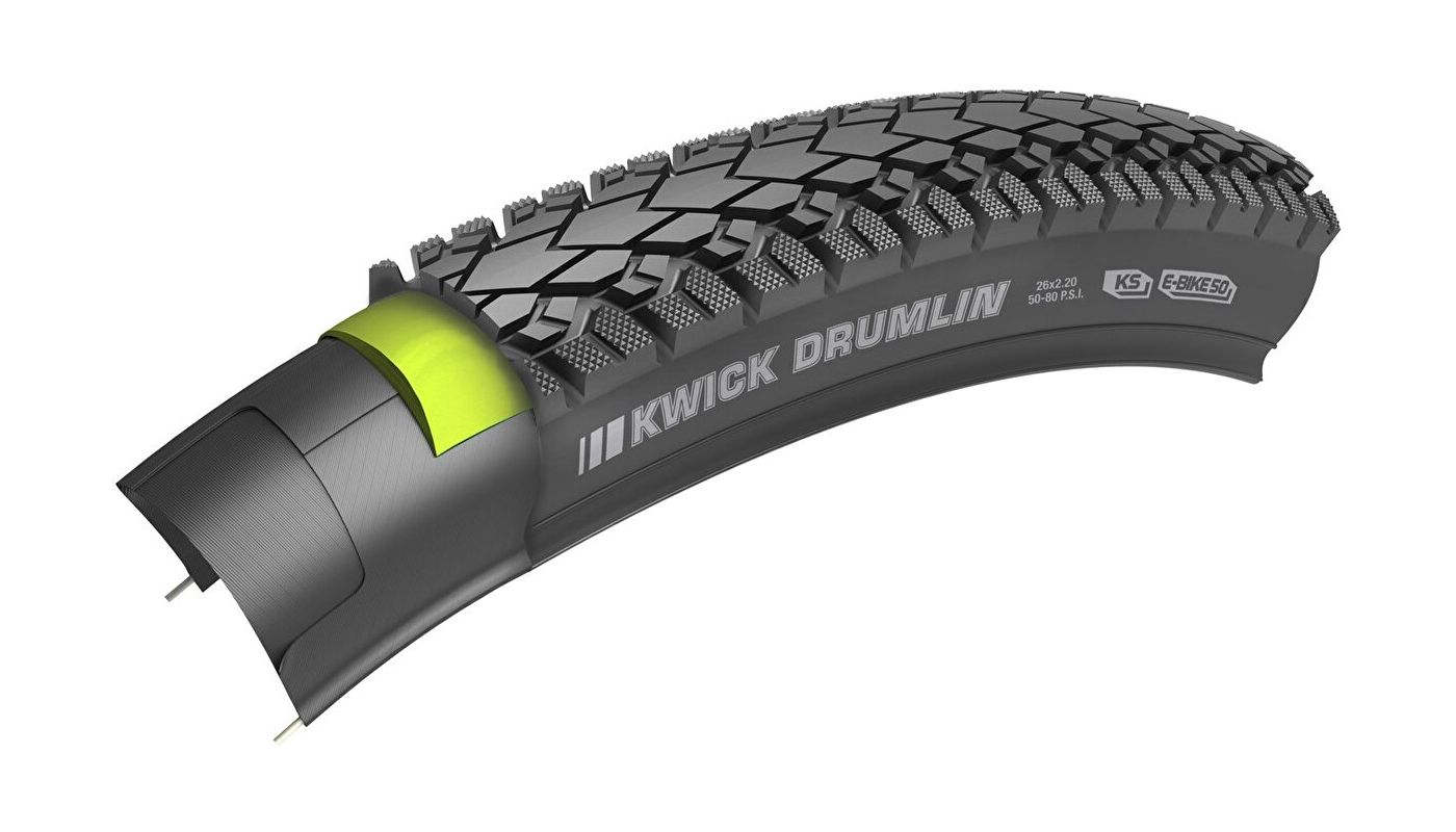 Plášť Kenda K-1216 Kwick Drumlin 42-622/700x42C STC, K-Shield reflex - 3