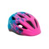 Přilba Flash LED Inmold X8 - 162 růžová-neonová/modrá mat Sleva barva - 1