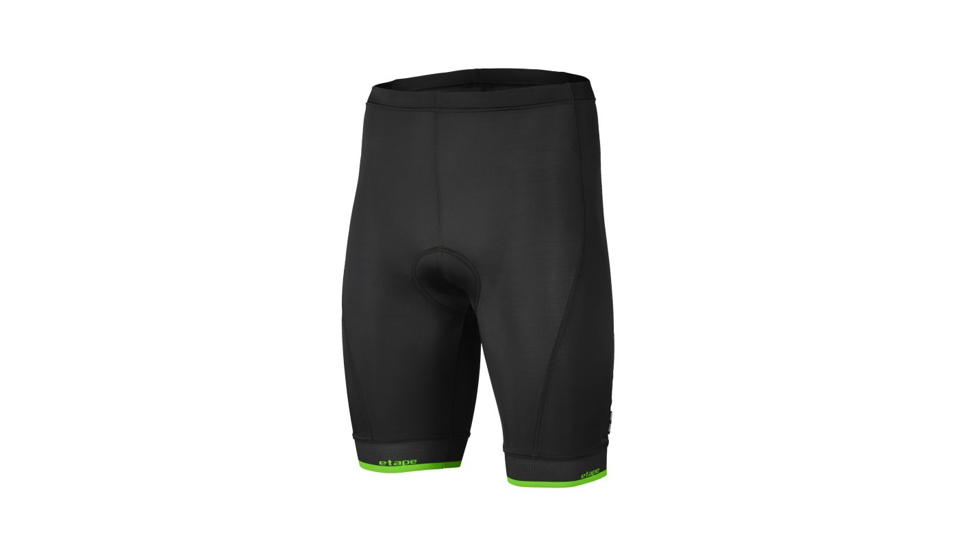 Etape – pánské kalhoty ELITE, černá/zelená - 1
