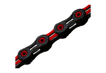 Řetěz KMC DLC 10 v krabičce 116 čl. DLC/červená - 1