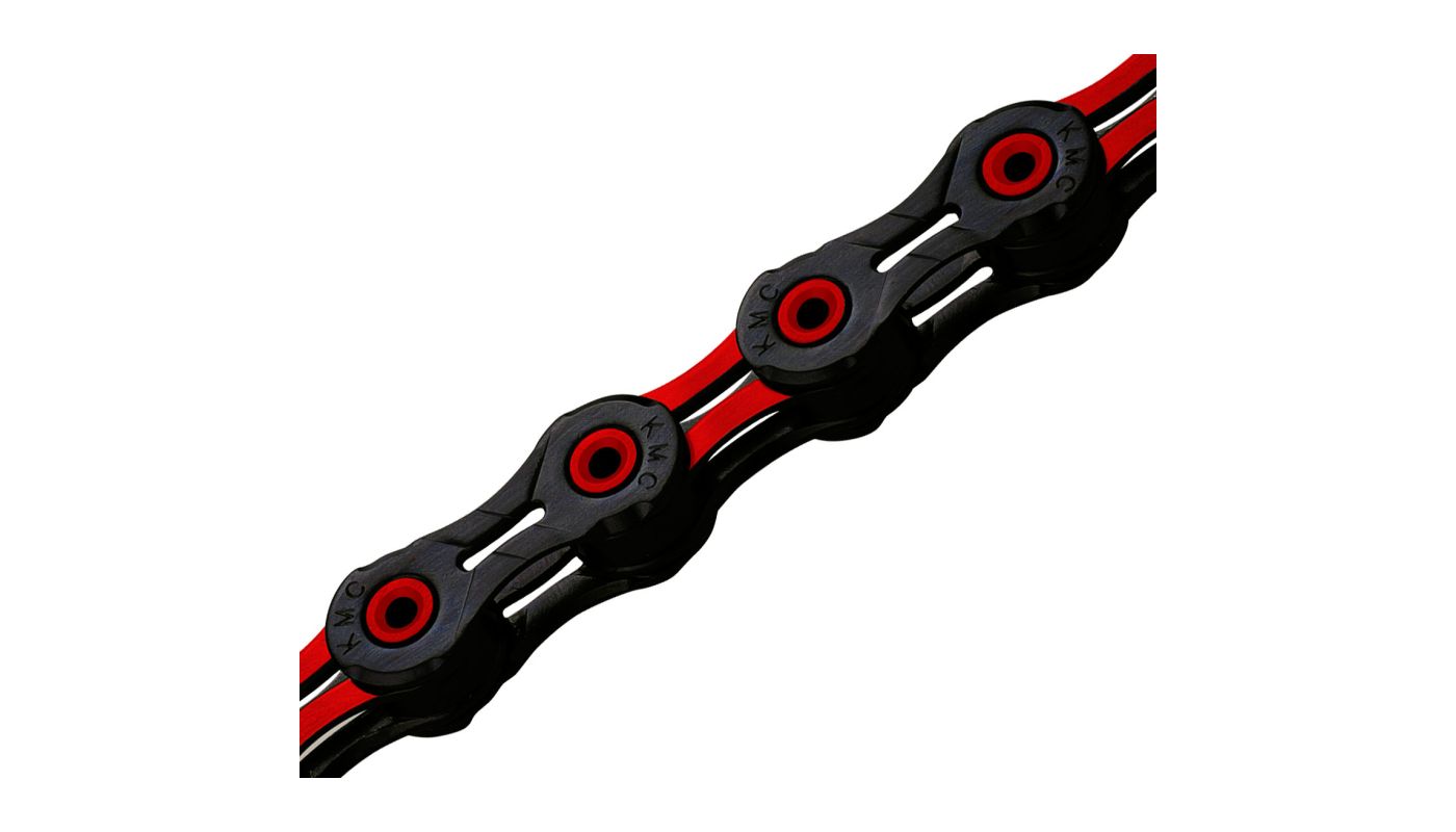 Řetěz KMC DLC 10 v krabičce 116 čl. DLC/červená - 1