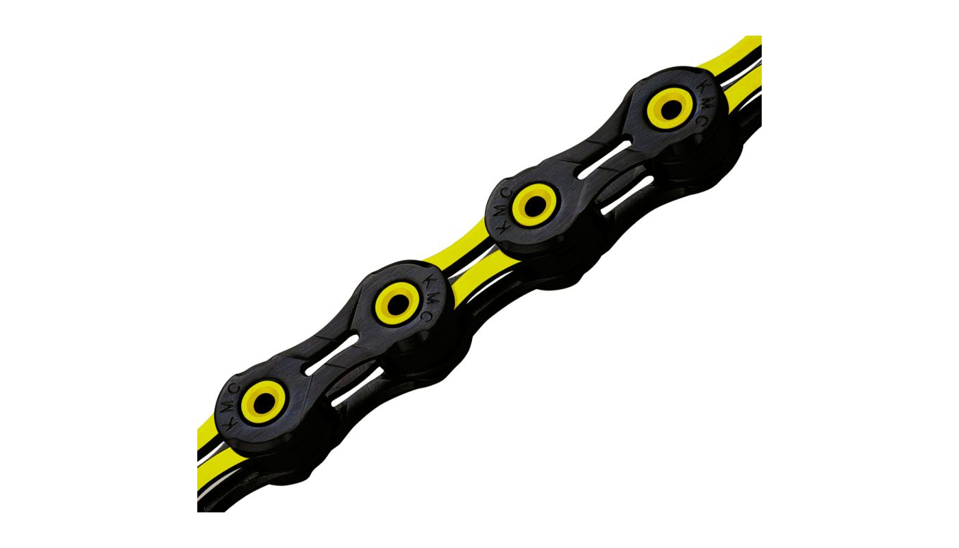 Řetěz KMC DLC 11 v krabičce 118 čl. DLC/žlutá - 1