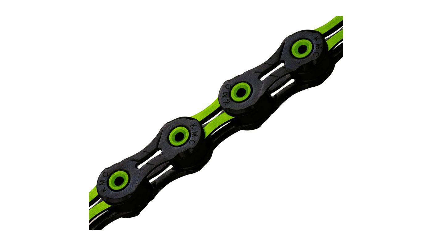 Řetěz KMC DLC 10 v krabičce 116 čl. DLC/zelená - 1