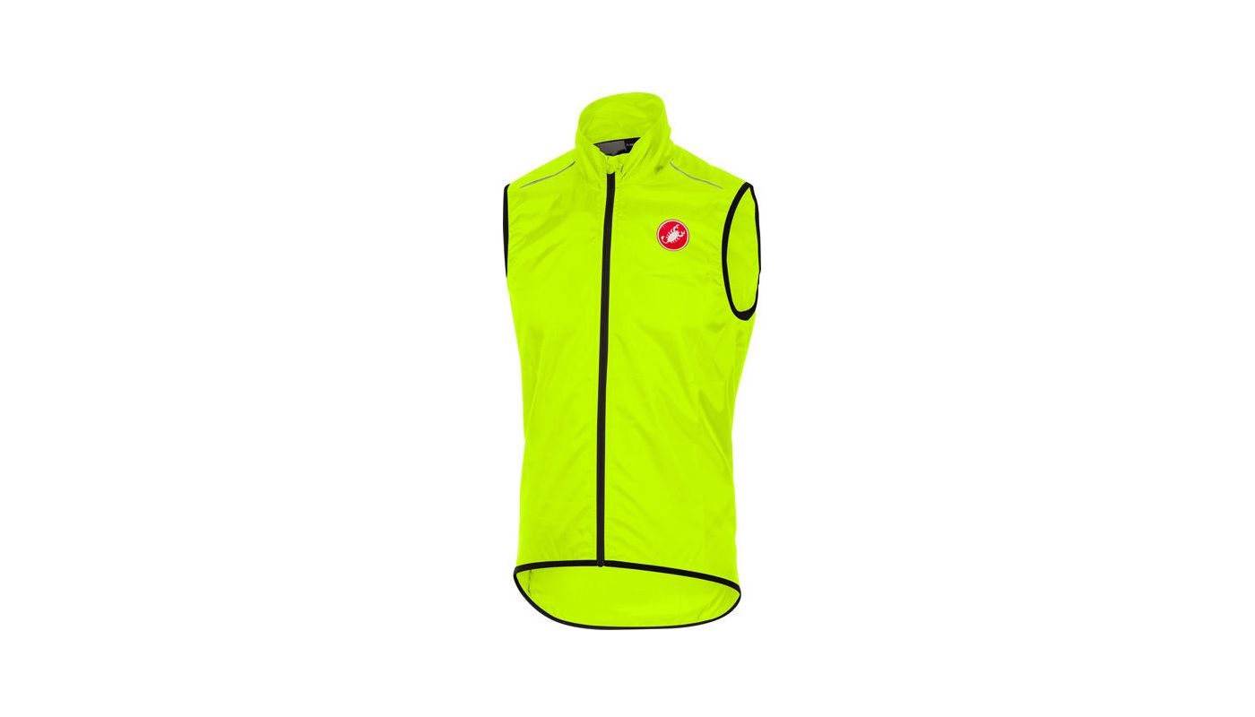 Castelli vesta Squadra Long yellow fluo pánská - Sleva obtisk loga - 1