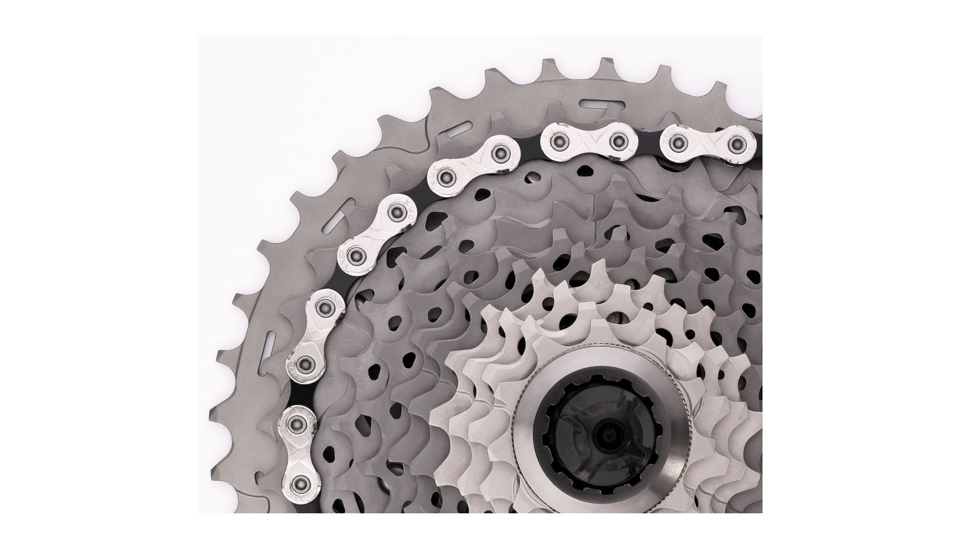 Řetěz KMC X11 stř./černý v krabičce 118 čl. - 3