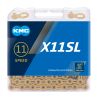 Řetěz KMC X11SL zlatý v krabičce 118 čl. - 2