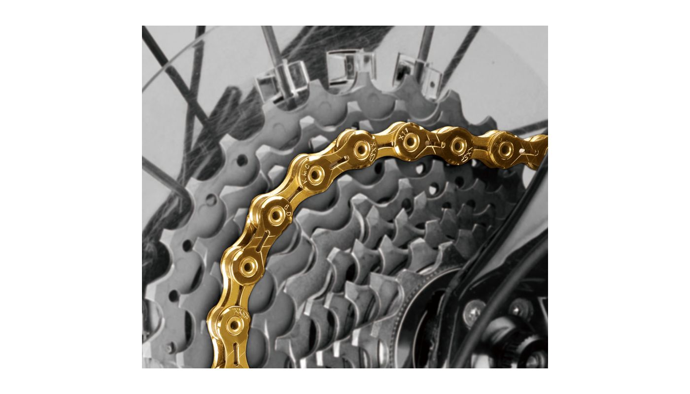 Řetěz KMC X11SL zlatý v krabičce 118 čl. - 4