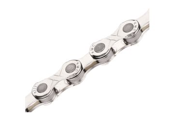 Řetěz KMC e11 Turbo stříbrný balení PE 118 čl. - 1