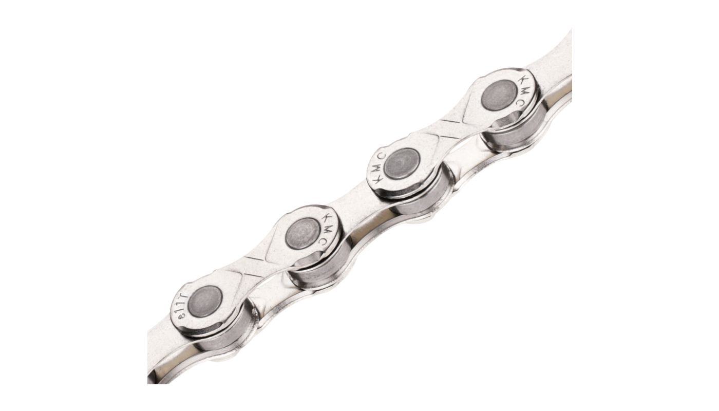 Řetěz KMC e11 Turbo stříbrný balení PE 118 čl. - 1