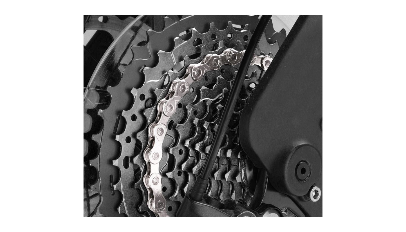 Řetěz KMC e11 Turbo stříbrný balení PE 118 čl. - 5