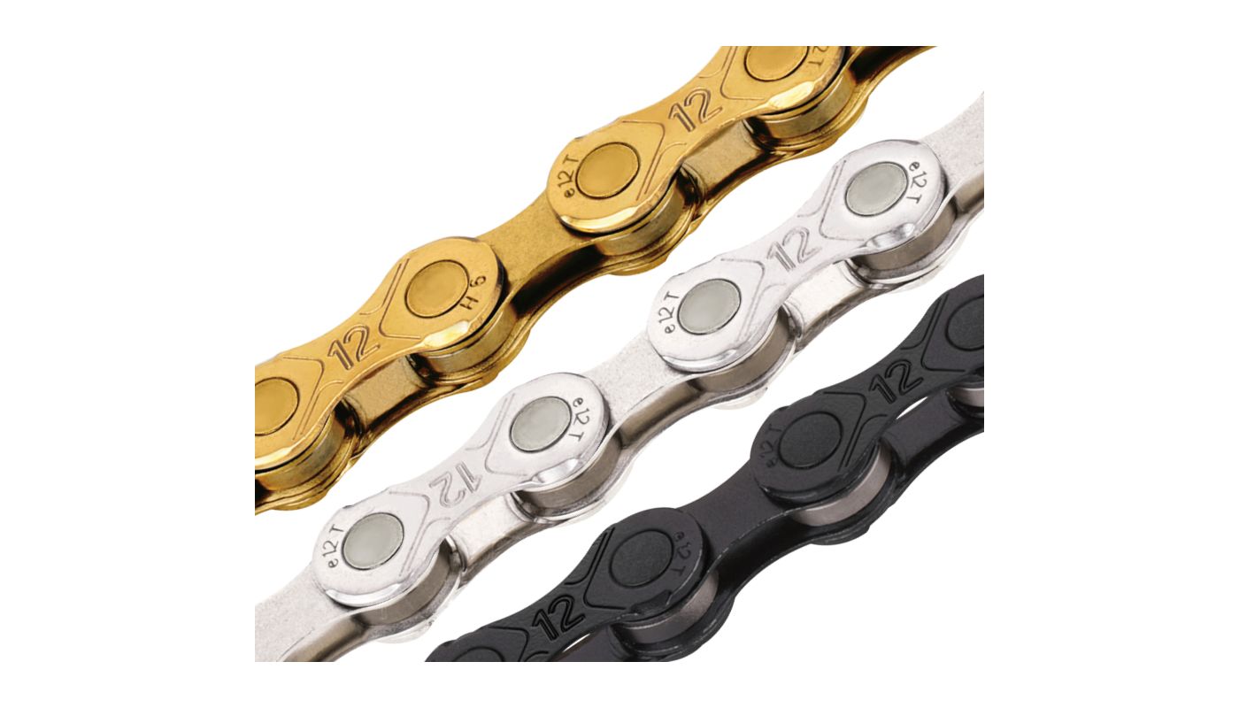 Řetěz KMC e12 Turbo Black Tech v krabičce 130 čl. - 2