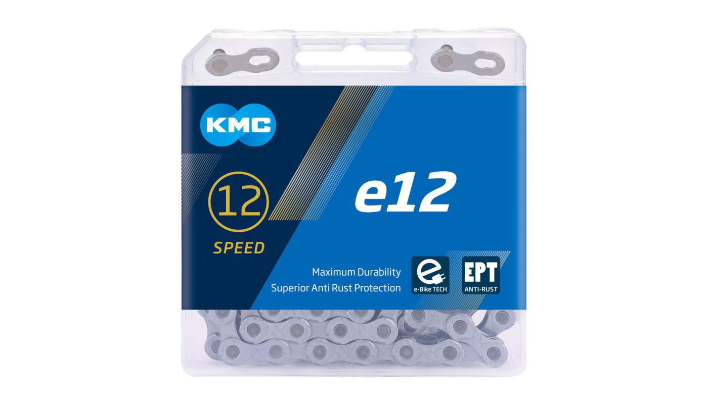 Řetěz KMC e12 Turbo EPT v krabičce 130 čl. - 2