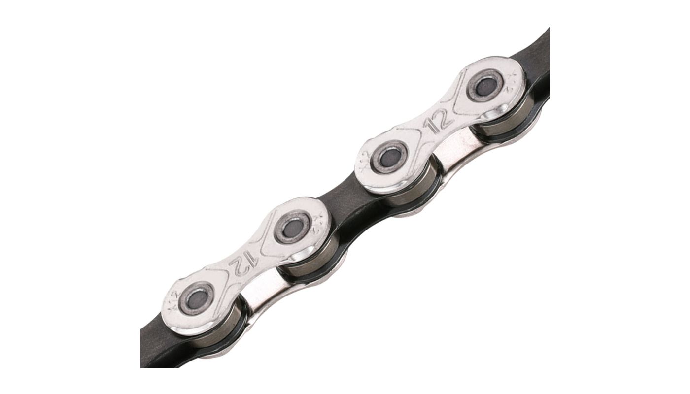 Řetěz KMC X12 stř./černý v krabičce 126 čl. - 1