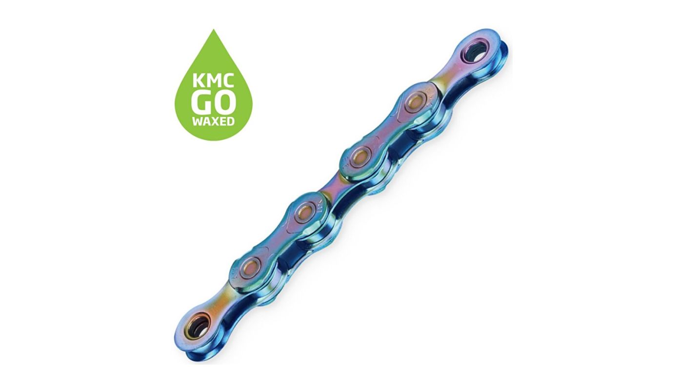Řetěz KMC X12 Aurora v krabičce 126 čl. Waxed Chain - 1