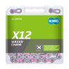Řetěz KMC X12 Aurora v krabičce 126 čl. Waxed Chain - 2