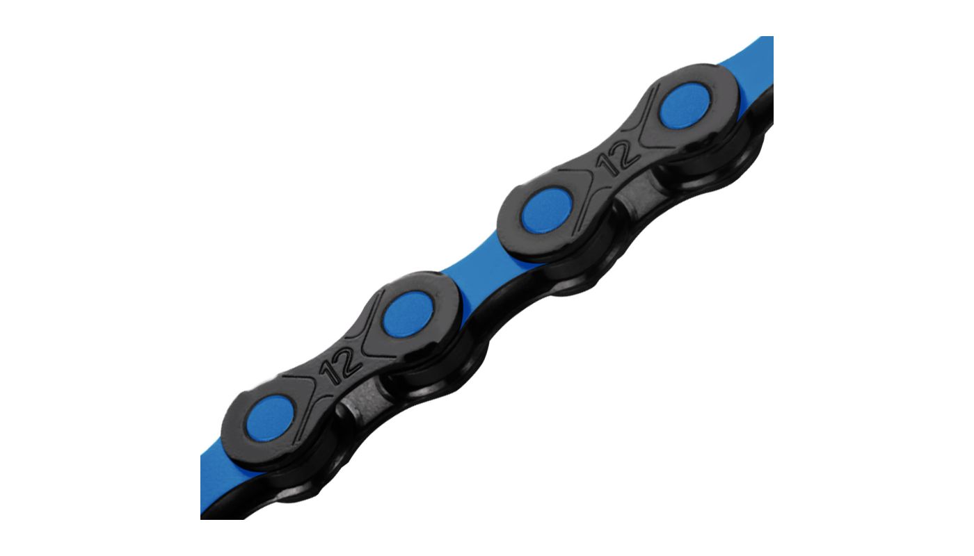 Řetěz KMC DLC 12 v krabičce 126 čl. DLC/modrá - 2