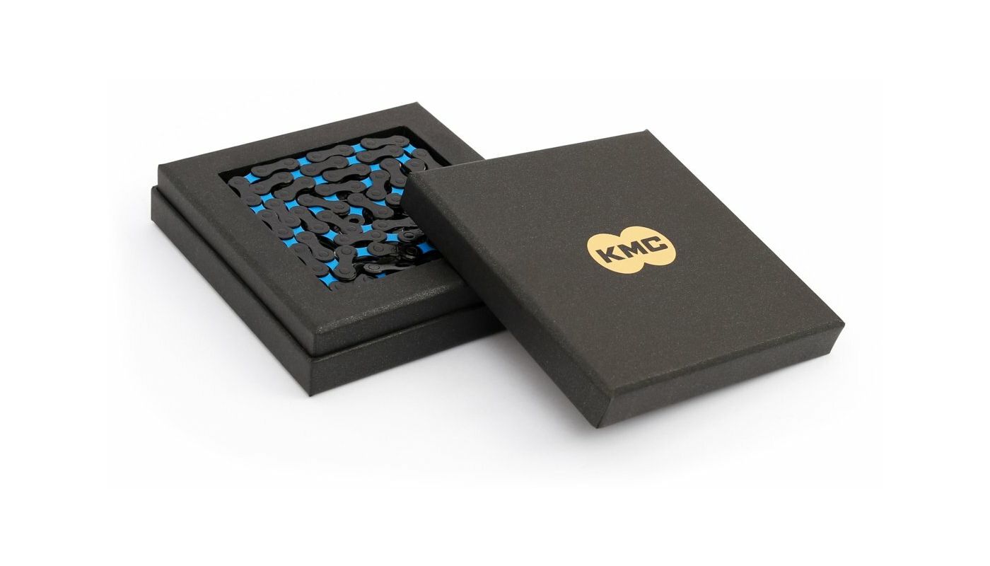 Řetěz KMC DLC 12 v krabičce 126 čl. DLC/modrá - 4