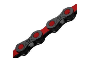 Řetěz KMC DLC 12 v krabičce 126 čl. DLC/červená - 1