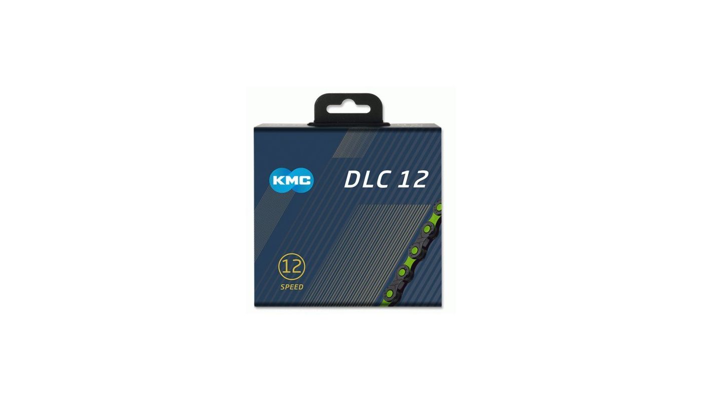 Řetěz KMC DLC 12 v krabičce 126 čl. DLC/zelená - 3
