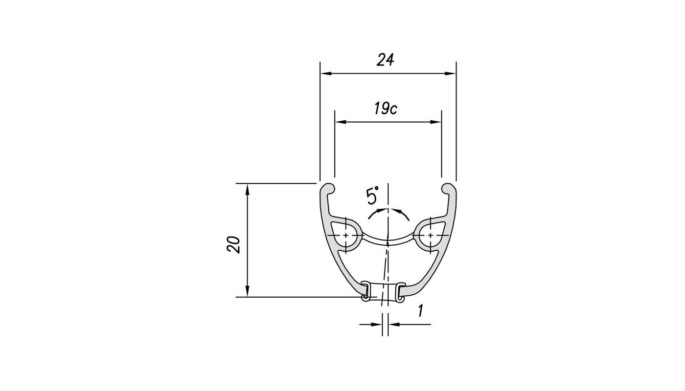 Ráfek MACH1 29" Neo disc 32děr/1nýt černý 622x19 - 2