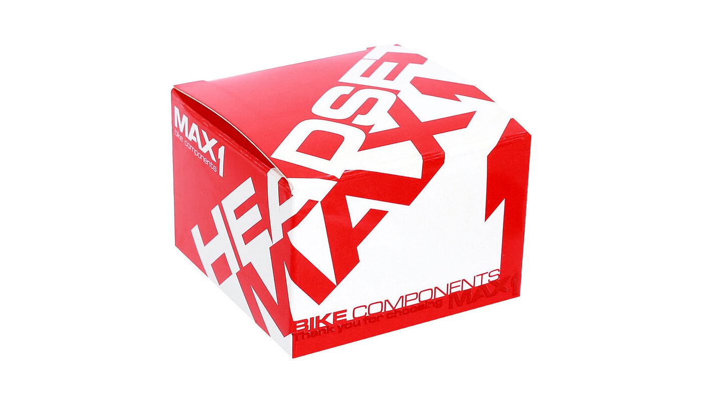 Semi-integrované asymetrické hlavové složení MAX1 1,5" a 1.1/8" černé - 3