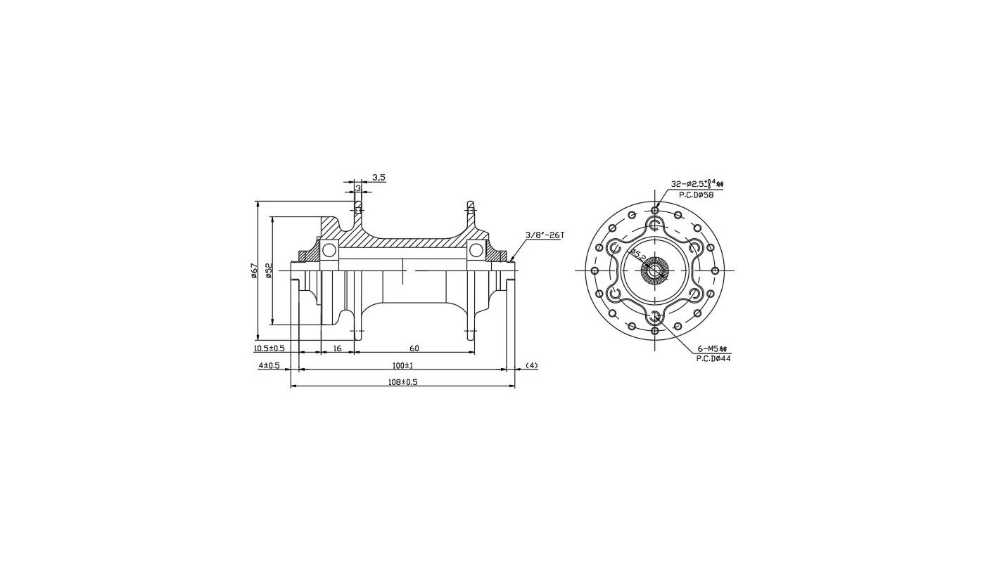 Set nábojů MAX1 Sport Disc 32h černé - 8