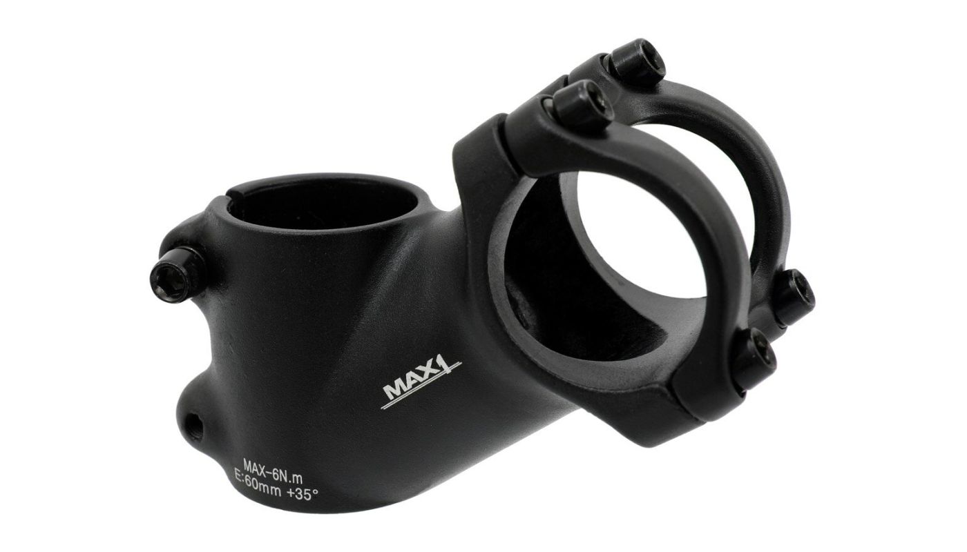 Představec MAX1 High 60/35°/31,8 mm černý - 1