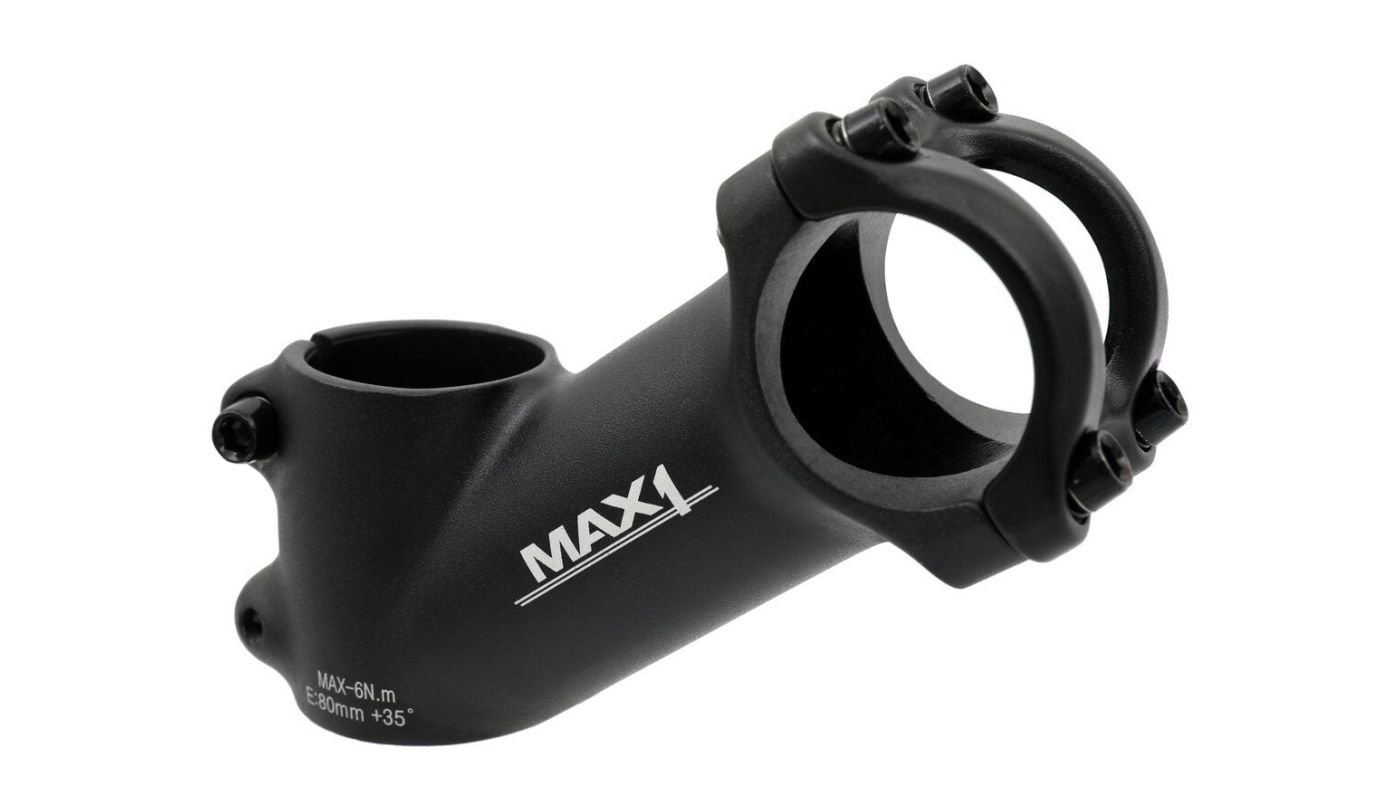Představec MAX1 High 80/35°/31,8 mm černý - 1
