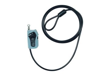 Lankový zámek ABUS 205/200 černý kódový - 1