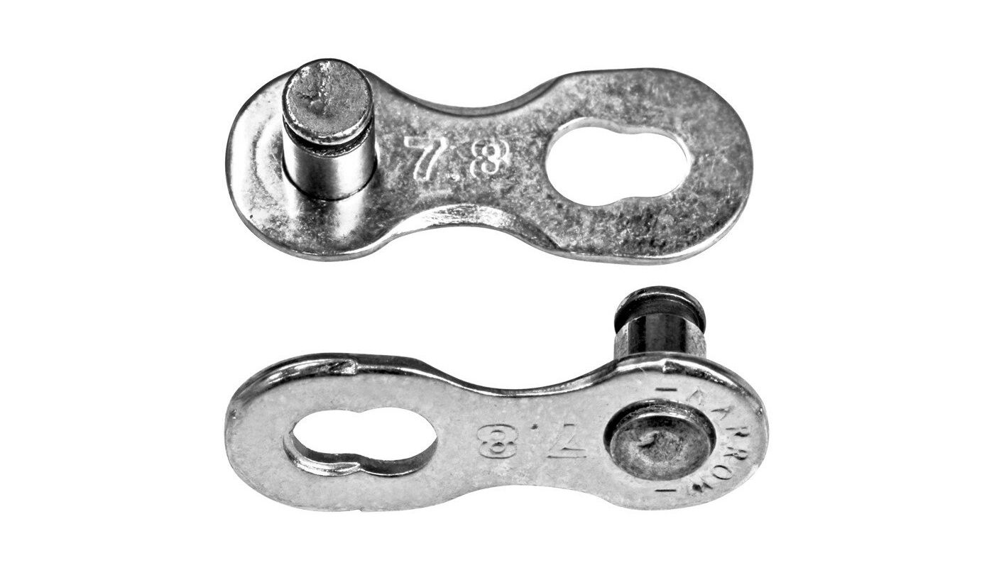 Spojka řetězu MAX1 7/8 speed stříbrná - 1