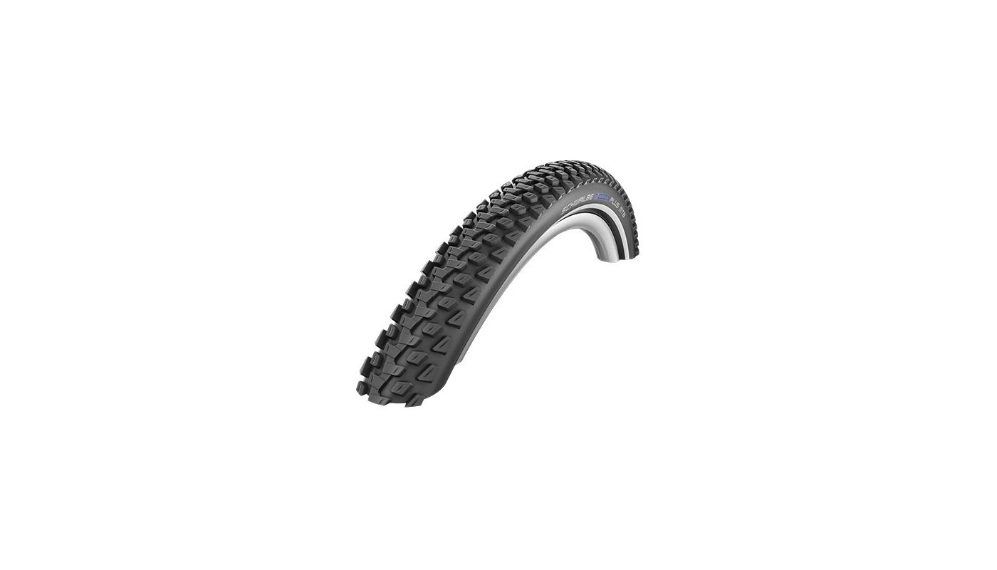 Plášť Schwalbe Marathon Plus MTB 27.5x2.25 SmartGuard černá+reflexní pruh - 2
