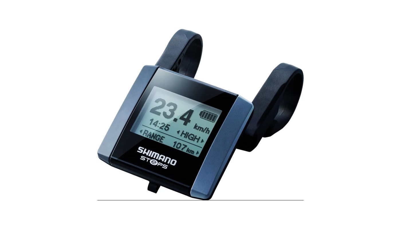 Displej Shimano STePS SC-E6000 s držákem - 1