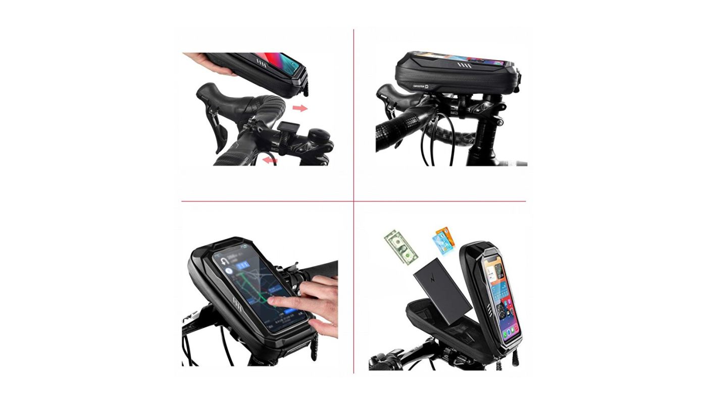 Brašna SWISSTEN For Smartphone snímatelná černá - 2