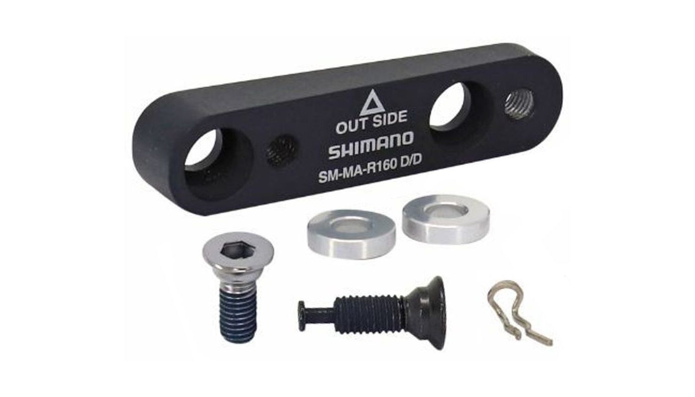 Adaptér kotoučové brzdy Shimano SH SM-MA-R160mm D/D zadní - 1